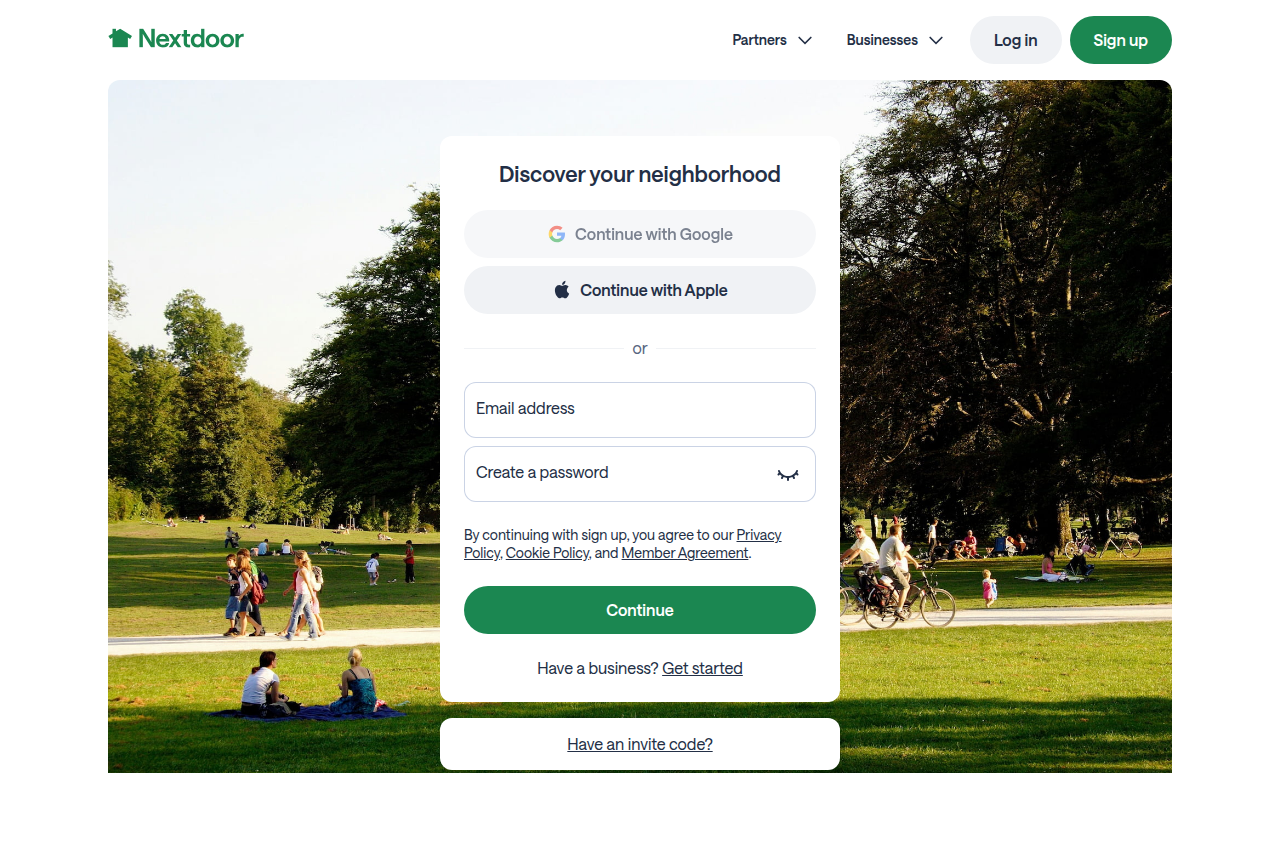 Nextdoor screenshot