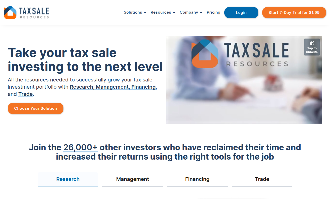 Tax Sale Resources screenshot